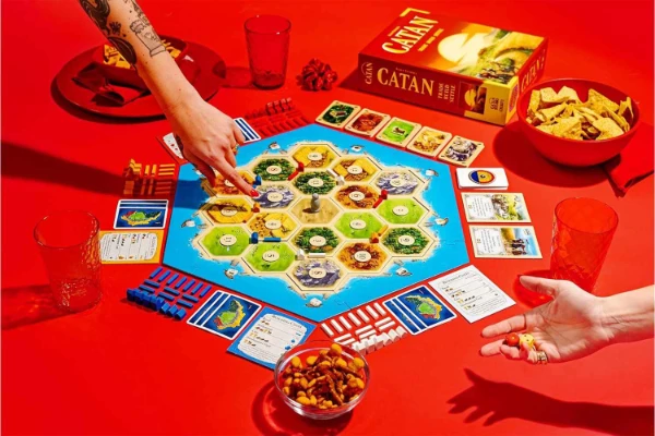 Board and party games for corporate and social events carrom, Uno, Catan, kitty party games