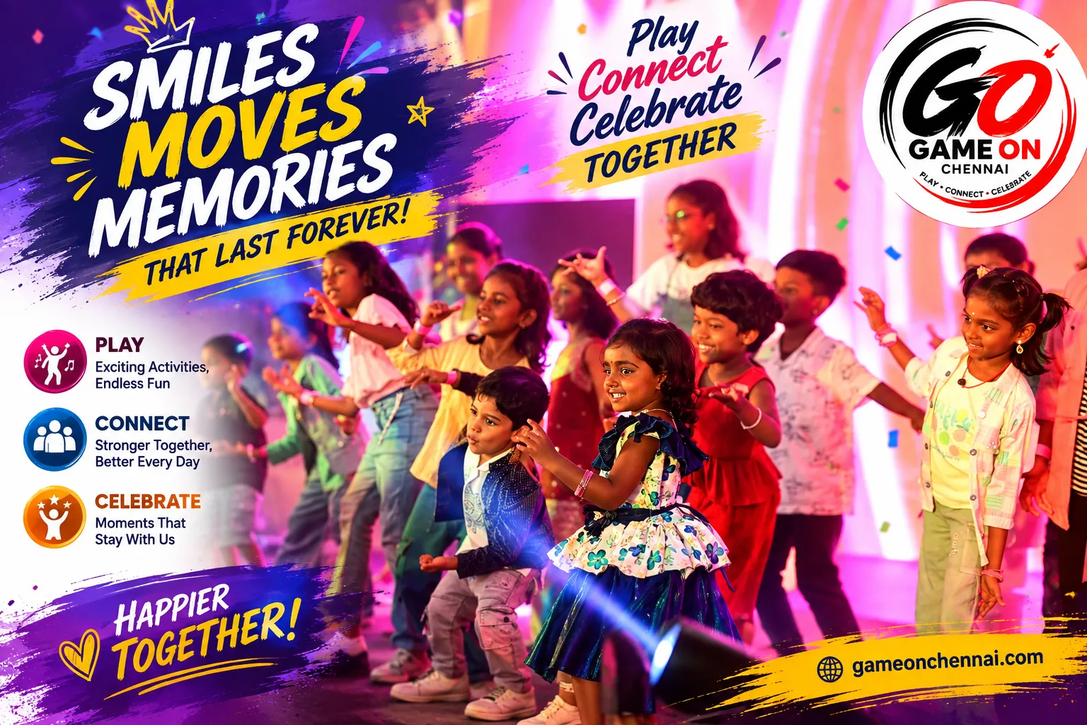 Kids carnival games at a birthday party in Chennai